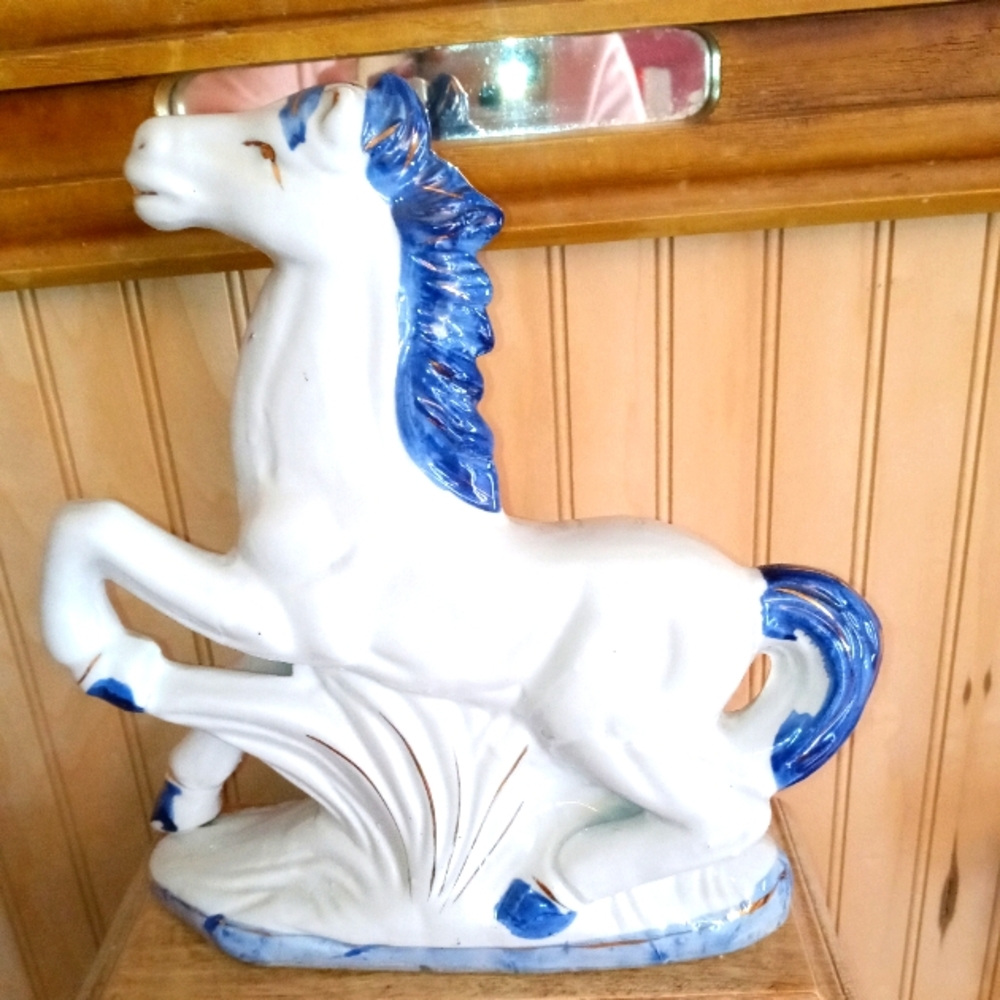 Very rare vintage ceramic horse